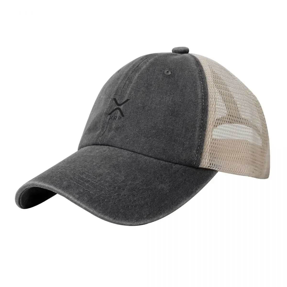 

XRP - Ripple Cowboy Mesh Baseball Cap Icon Beach Outing Golf Women Men's