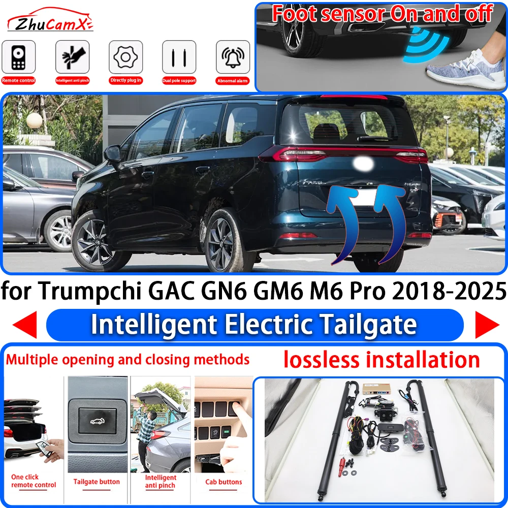 for Trumpchi GAC GN6 GM6 M6 Pro 2018-2025 OEM Power Liftgate Trunk Electric Suction Tailgate Intelligent Tail Gate Lift Strut