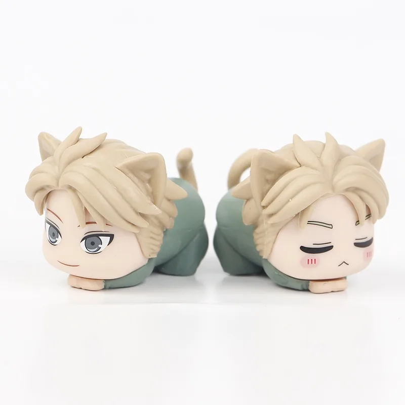 6 قطع من الرسوم المتحركة اليابانية SPY×FAMILY Kawaii على شكل رسوم متحركة لسطح المكتب ملحقات الرسوم المتحركة هدية صغيرة