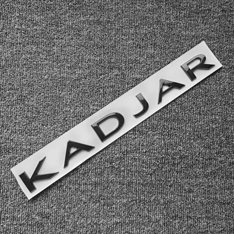 KADJAR Bokstavsklistermärke Bakhuvsdekal För Renault Biltillbehör Grill Bagagelogotyp Emblem 6 best sales anagram Renault - №3