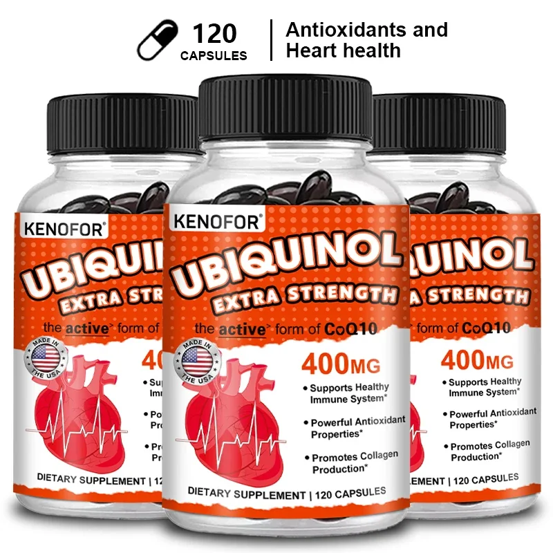 Coenzyme-Q10 Supplement To Help Support Heart Health, Promote Energy Production Within The Heart, and Support Good Oral Health