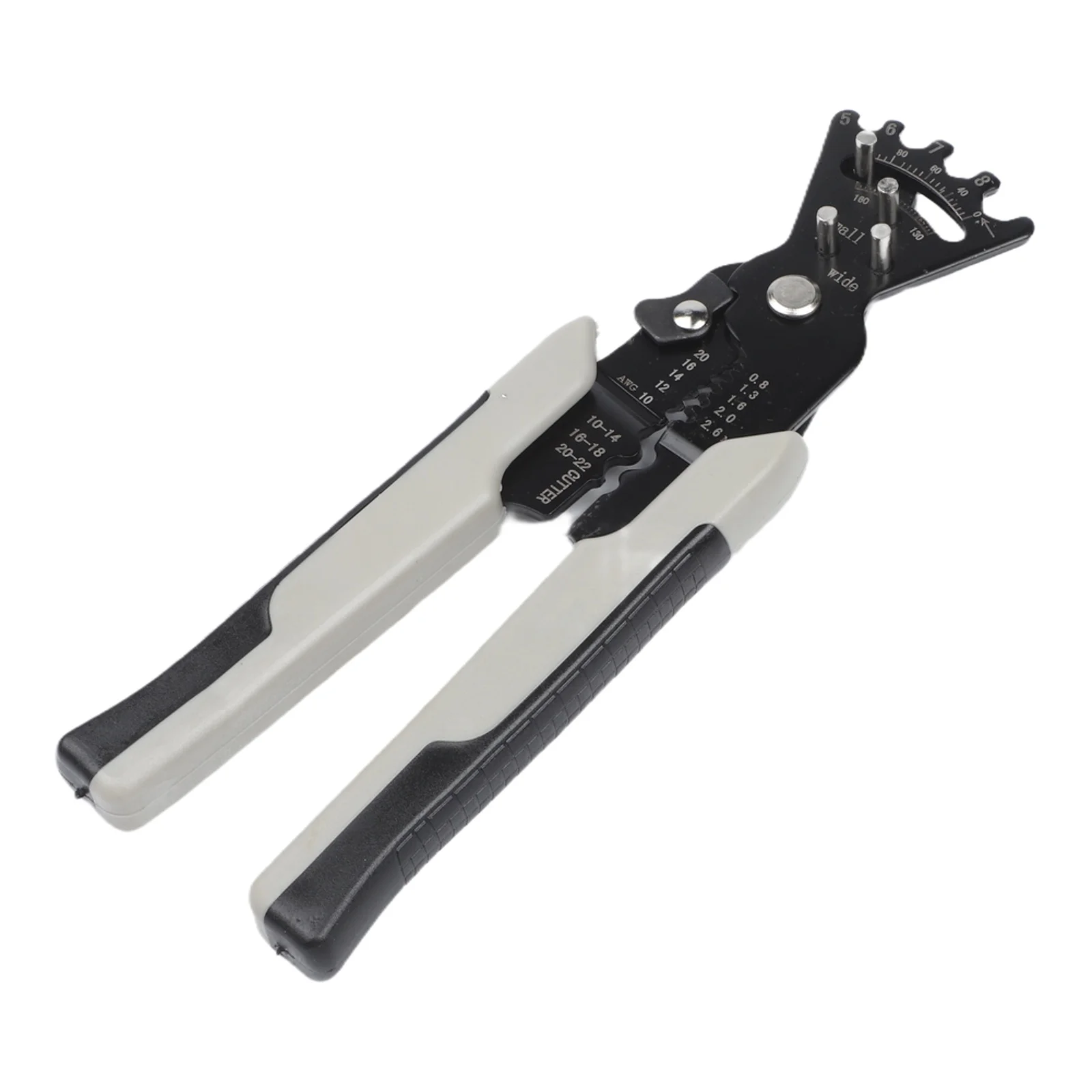 

High Grade Steel Hand Tool Wire Stripper Pliers Wire Bending Tip Ergonomic Grip 65MN Steel Non-slip Rubber Handle