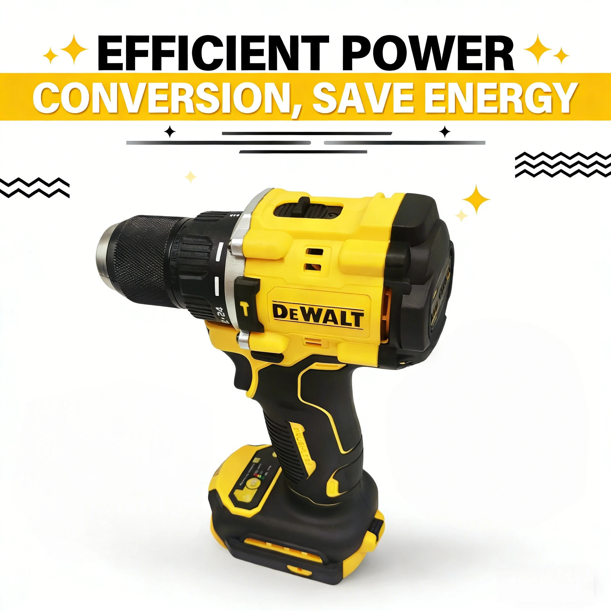

Аккумуляторная дрель DEWALT DCD805 | Бесщеточный двигатель | 20В МАКС. | Долговечная конструкция | Идеально подходит для дома и рабочей площадки. Без батареи.