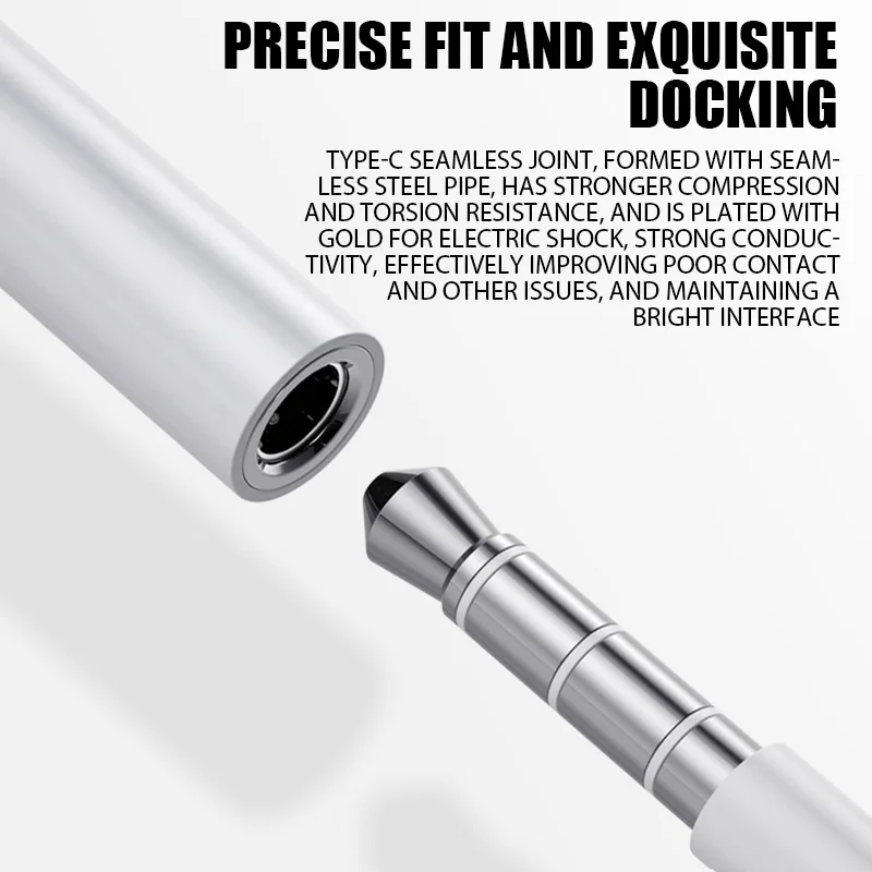 الأصلي سماعة محول لابل آيفون 14 13 12 11 برو Aux مقسم صوت إلى 3.5 مللي متر محول سماعة كابل المقبس #4