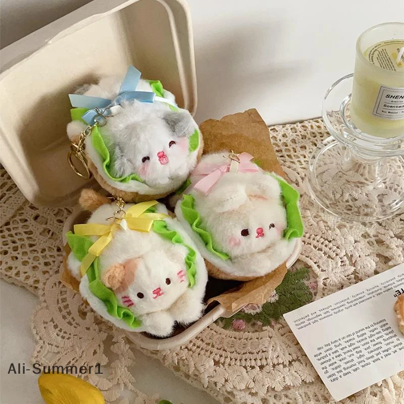 

【E】 милый мультяшный кулон с изображением хот-дога, плюшевый брелок Kawaii, креативная еда, мягкая кукла, очаровательный рюкзак, подвеска, аксессуары, подарки