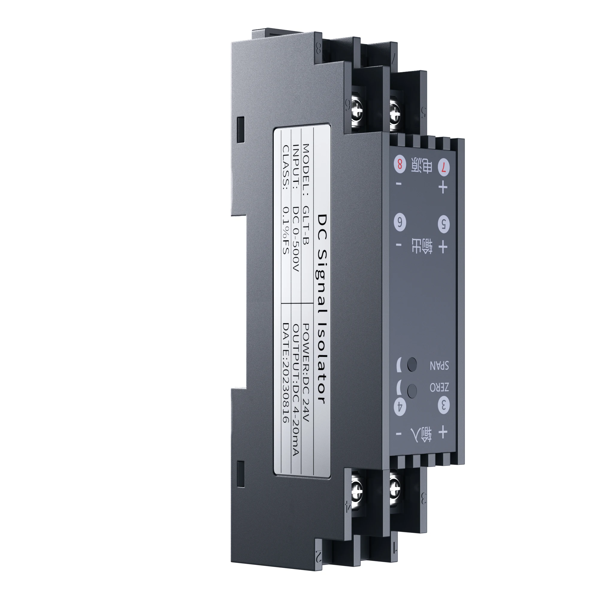 Voltage Current Signal Transmitter DC 0-100V 0-380V 0-75mV Input 4-20mA 0-10V 0-5V 1-5V Output 1 In 1 Out Signal Isolator