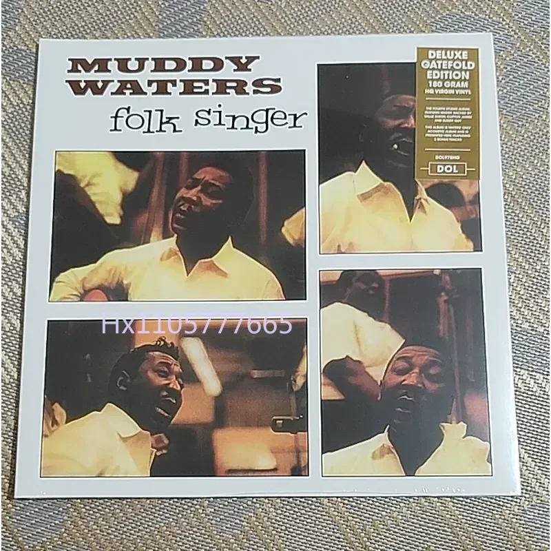 Genuine Guaranteed Cement Guy Muddy Waters FOLK SINGER Vinyl LP for All Compatible Players