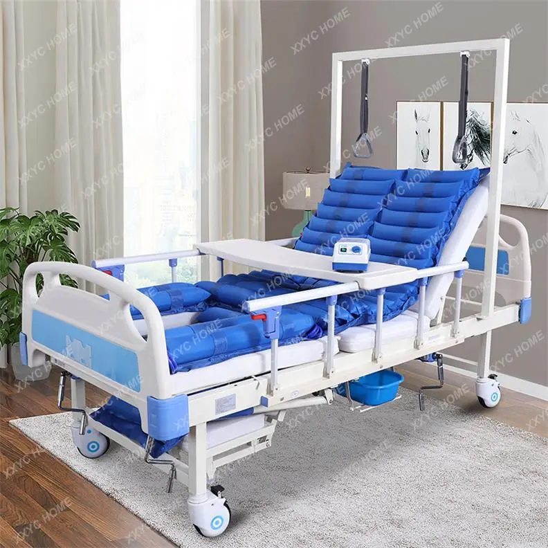 Medical orthopedic traction bed, turn over, elderly paralyzed, patient nursing bed, home multi-purpose hospital bed