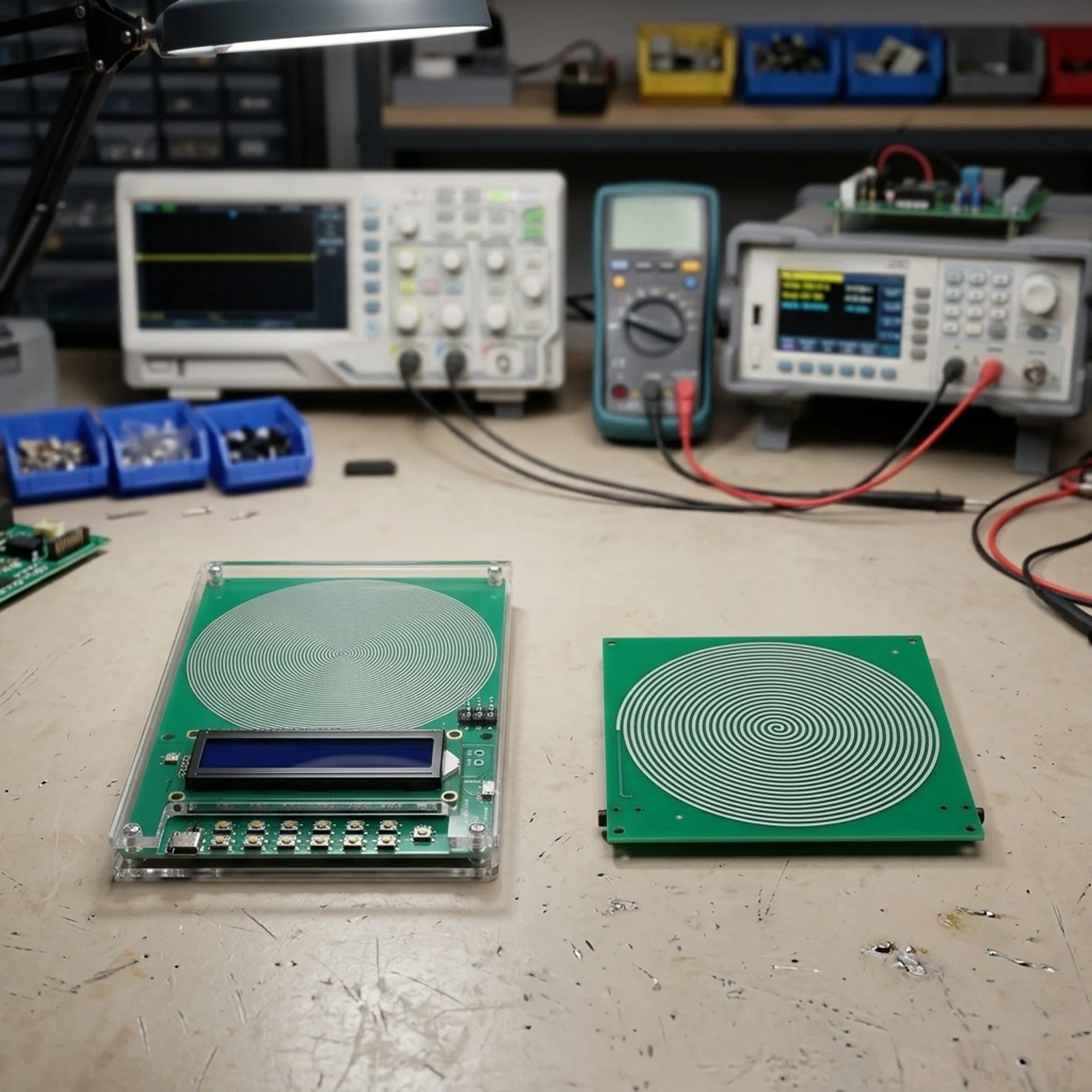 0.1Hz To 99999Hz Adjustable For Frequency Generator For For Schumann Wave Resonance With Dual Audio Output And Digital Display P