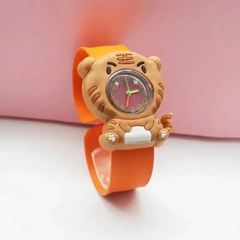 Kids Watch Girls Cartoon Unicorn Flash Watch for Boys Girls Bracelet Silicone Strap Children Quartz Watches Clock Reloj Niño