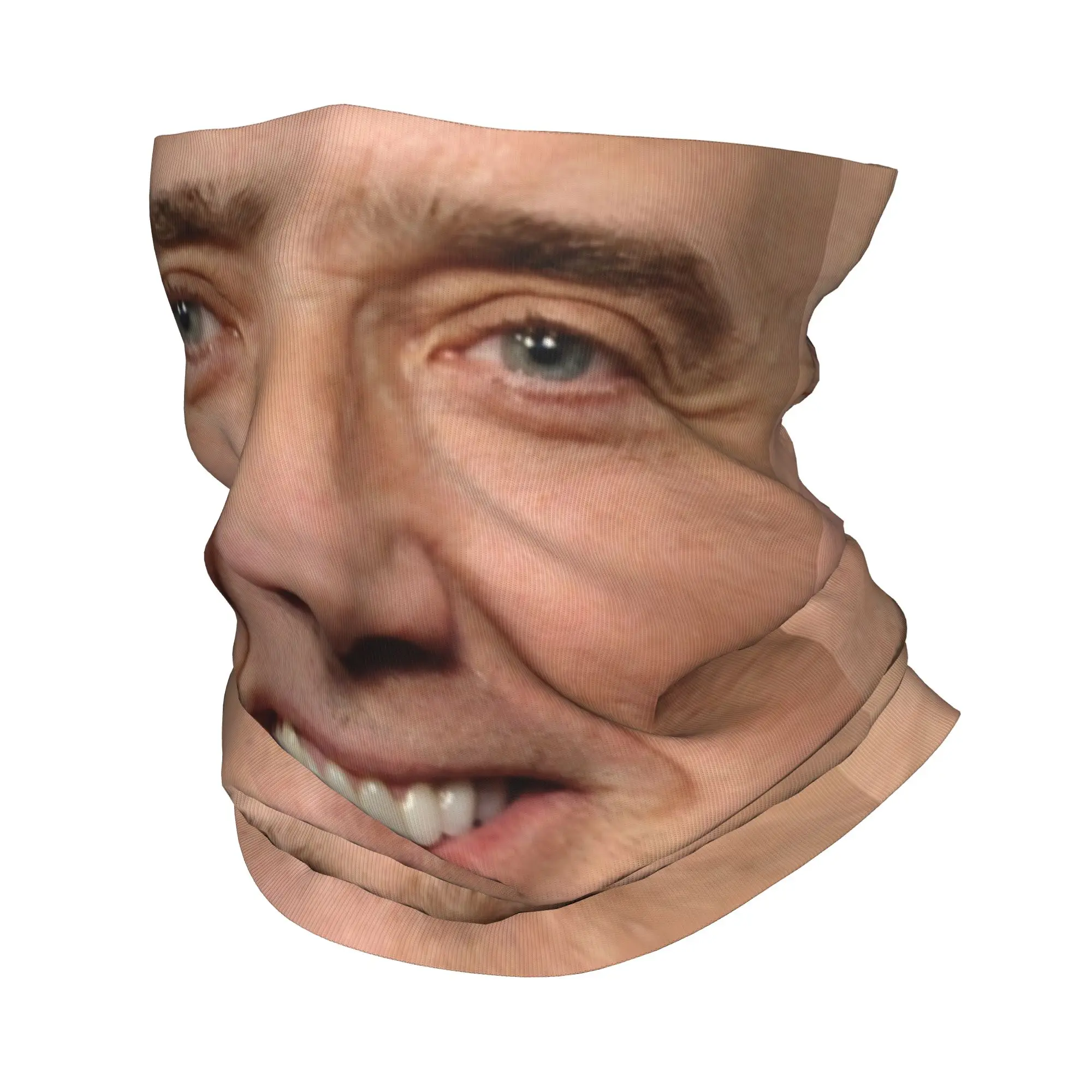 

Бандана-шарф Custom Nicolas Cage для мужчин и женщин, зимний, для лыж и походов, забавный мем-принт, маска для лица