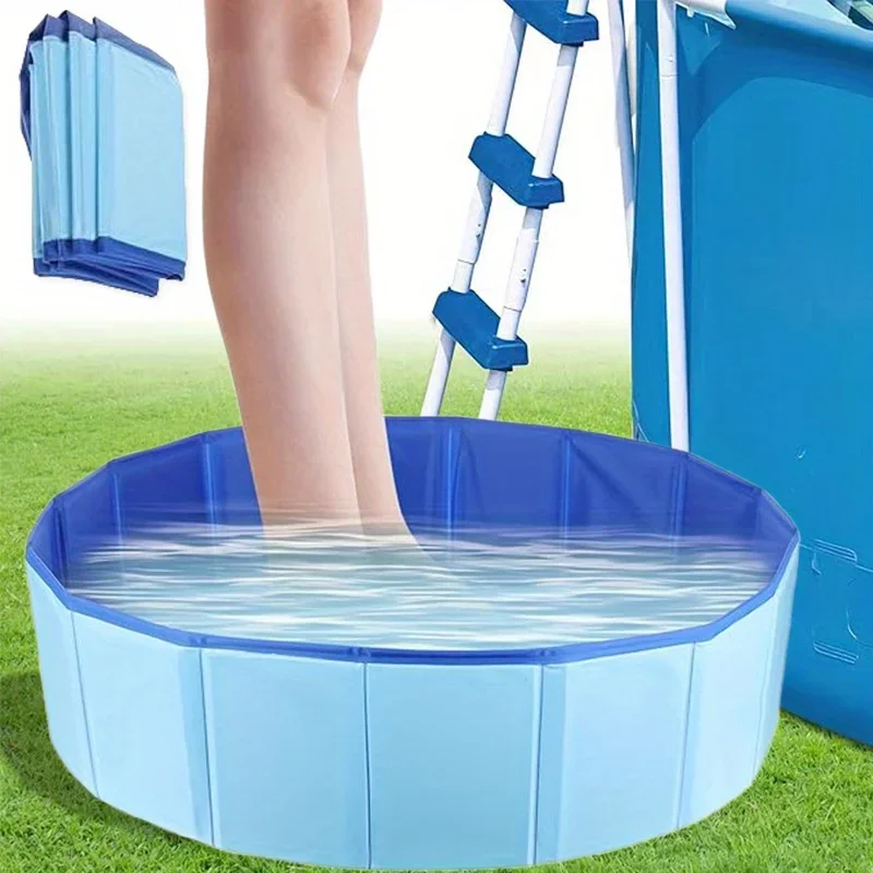 حوض استحمام قابل للنفخ للقدم في حمام السباحة، أقدام تنظيف حمام السباحة، حوض حمام نقع القدم لسلم دخول حمام السباحة، علاج سبا منزلي