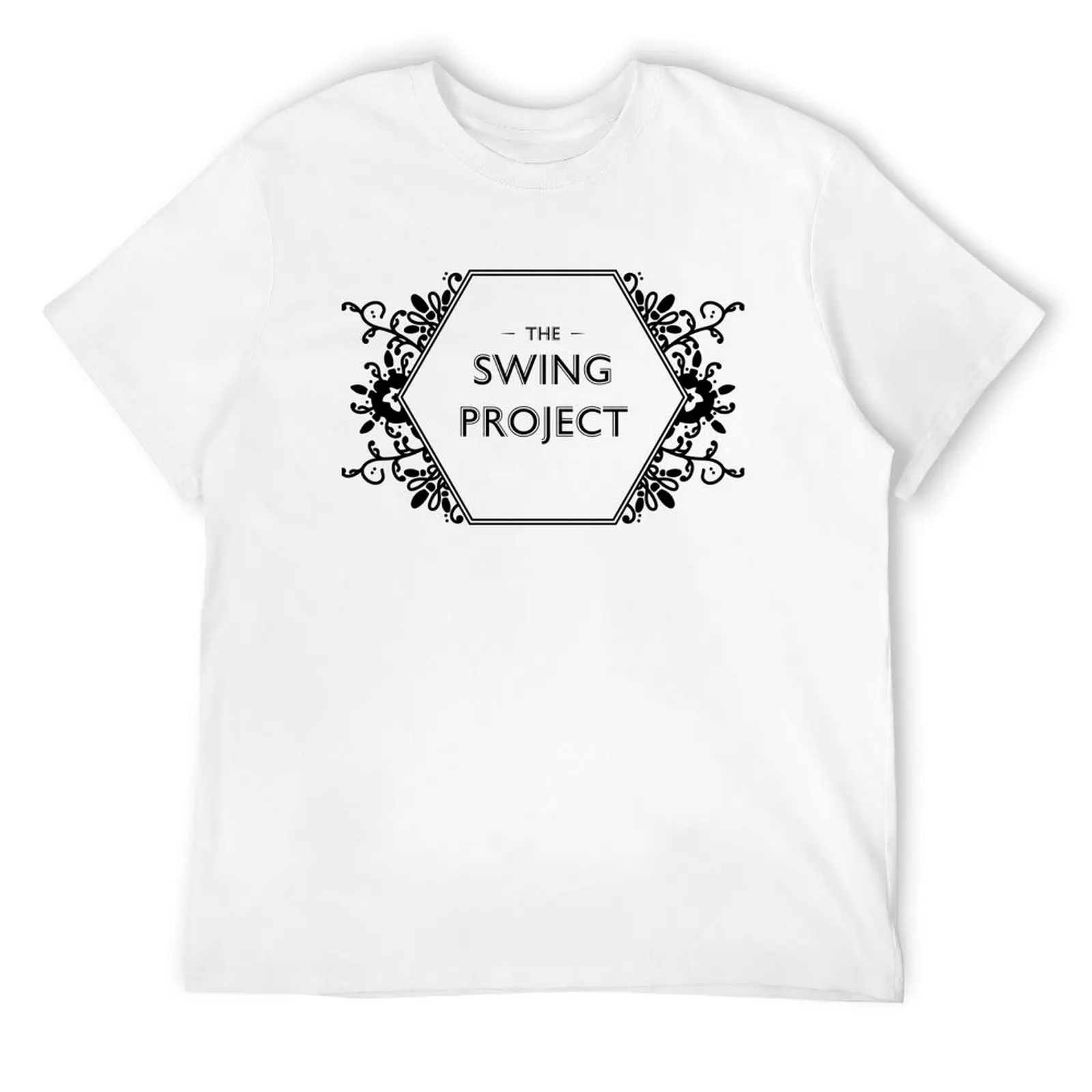 The Swing Project Hex Logo (Black) T-Shirt anime tshirt summer clothes T-shirts for men cotton