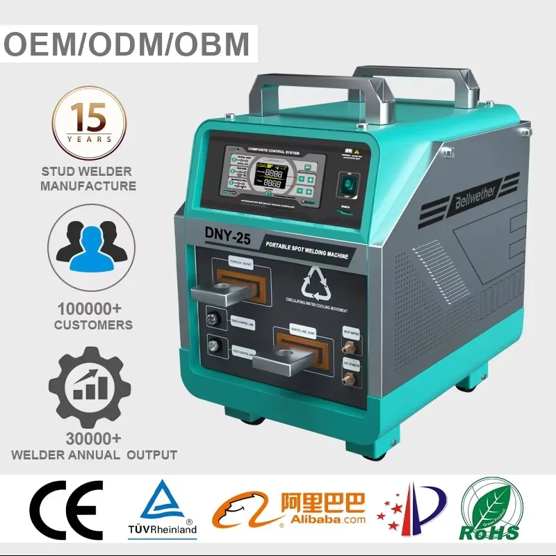 New Spot Welding Machine Recycle Water-cooling CE Certified