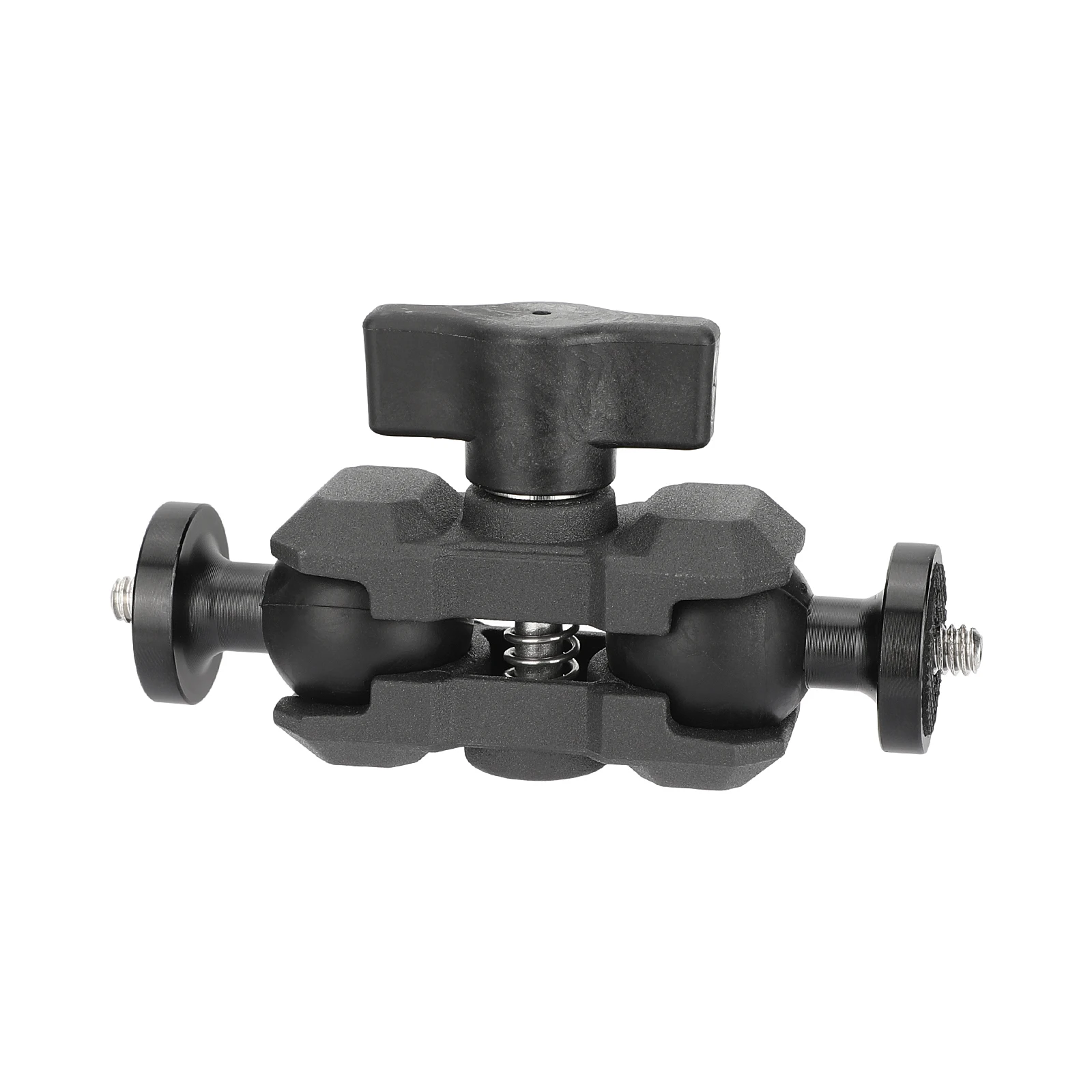 HDRIG-Camera Magic Braço Extensão, Monitor, Microfone, Gaiola Kit Rig, Cabeça Bola Duplo, 4.4"