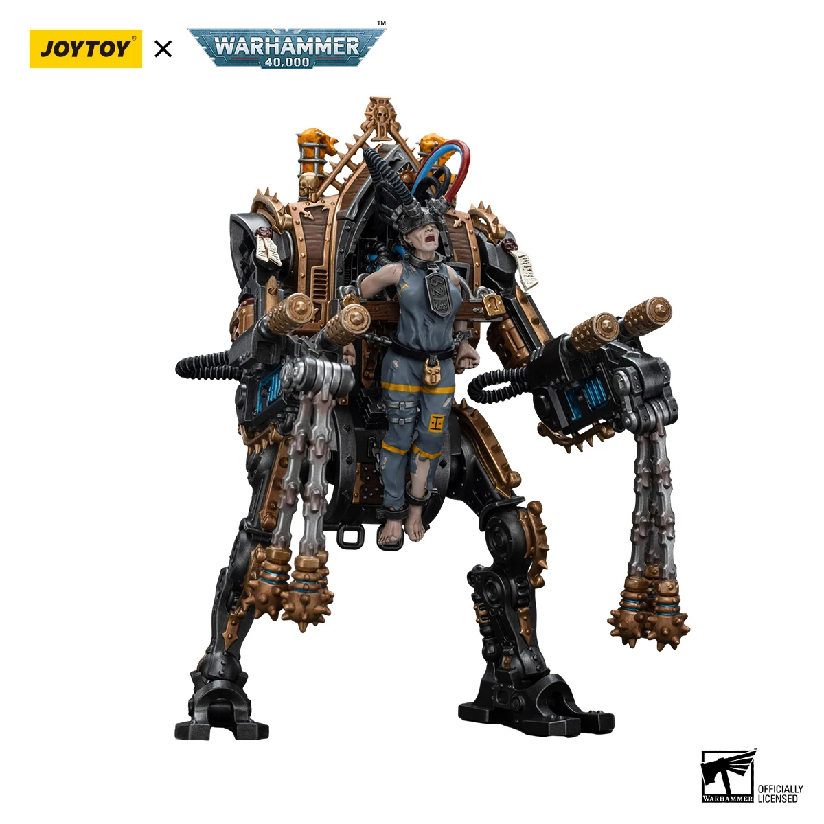 TOYVERSE JOYTOY Warhammer 40k 1/18 Actionfigur Adepta Sororitas Penitent Engine mit Penitent Flails Anime Militärmodell