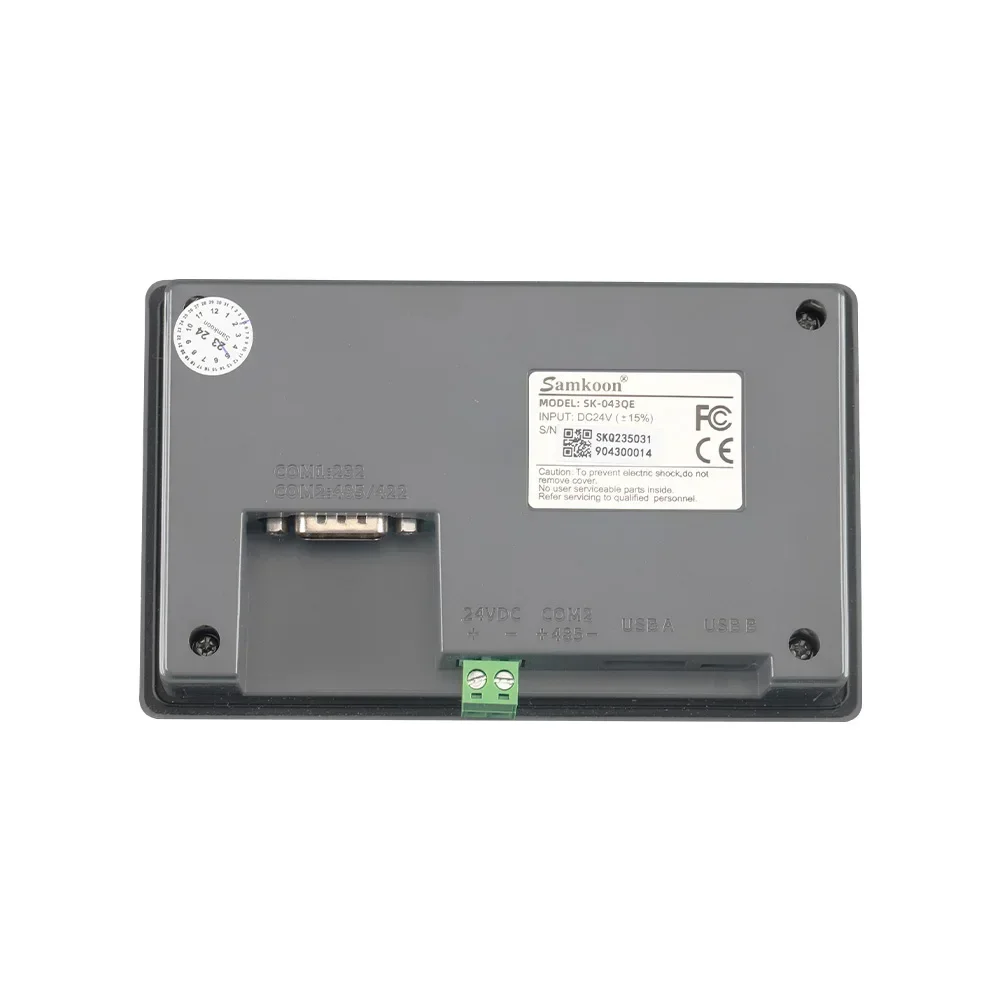 4.3 بوصة Samkoon SK-043QE EA-043A HMI لوحة شاشة لمس 480*272 عرض التحكم الصناعي واجهة آلة الإنسان
