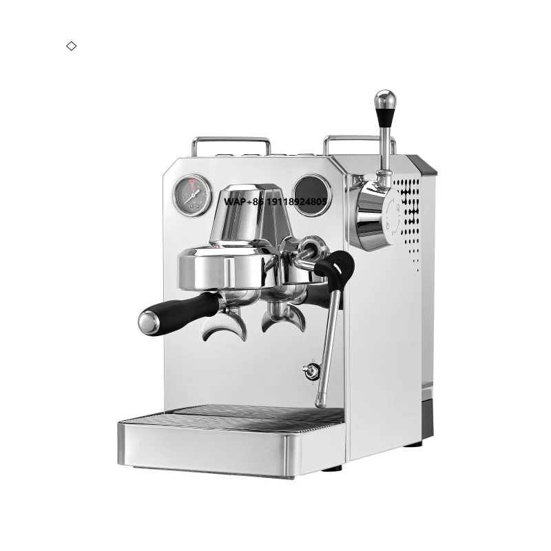 

Gemilai G3006H Silver Electric Espresso Coffee Machine 15 Bar Italian Semi-Automatic for Home & Hotel Use Portable & US Plug