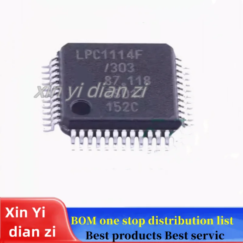 

4pcs/lot LPC1114FBD48 QFP48 microcontroller LPC1114 ic chips in stock