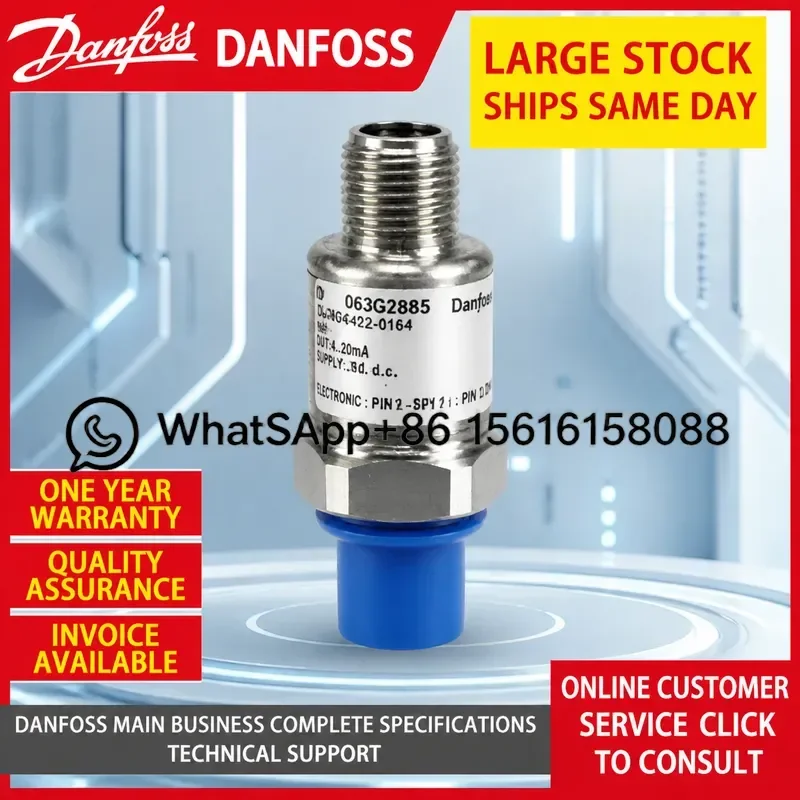 Danfoss MBS1600 Pressure Transmitter 063G2884 063G2849 063G2885 063G2812 063G2905