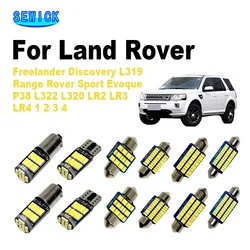 Interior Light Kit For Land Rover Freelander L319 L322 L320 Range Rover Sport Discovery Evoque P38 LR2 LR3 LR4 1 2 3 4 LED Bulbs
