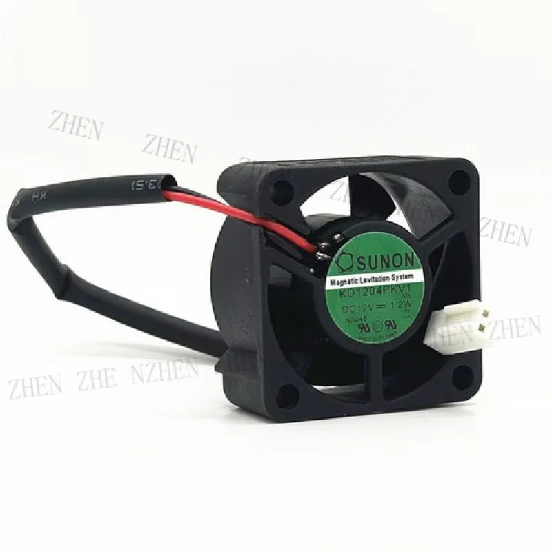 Y For SUNON KD1204PKV1 12V 1.2W 7200Rpm 4020 4CM Two-wire Magnetic Suspension Fan