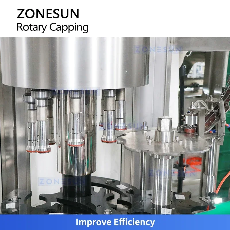 Zonesun Automatische wijnstopper Kurkpersmachine Elektrische fleskurkuitrusting ZS-XG440K