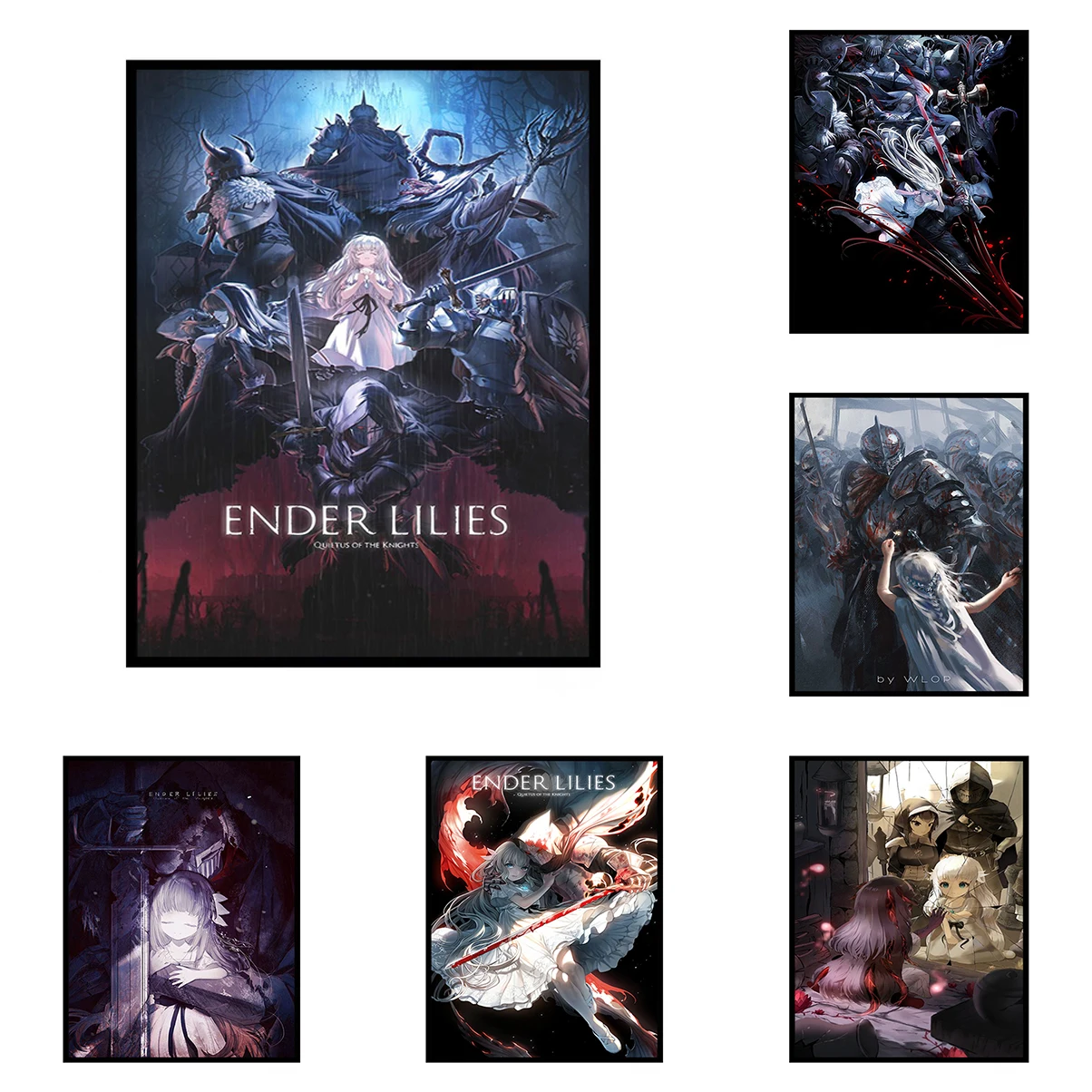 

ENDER LILIES Game Poster HD art wall waterproof home living room bedroom coffee house bar aesthetic room wall decoration