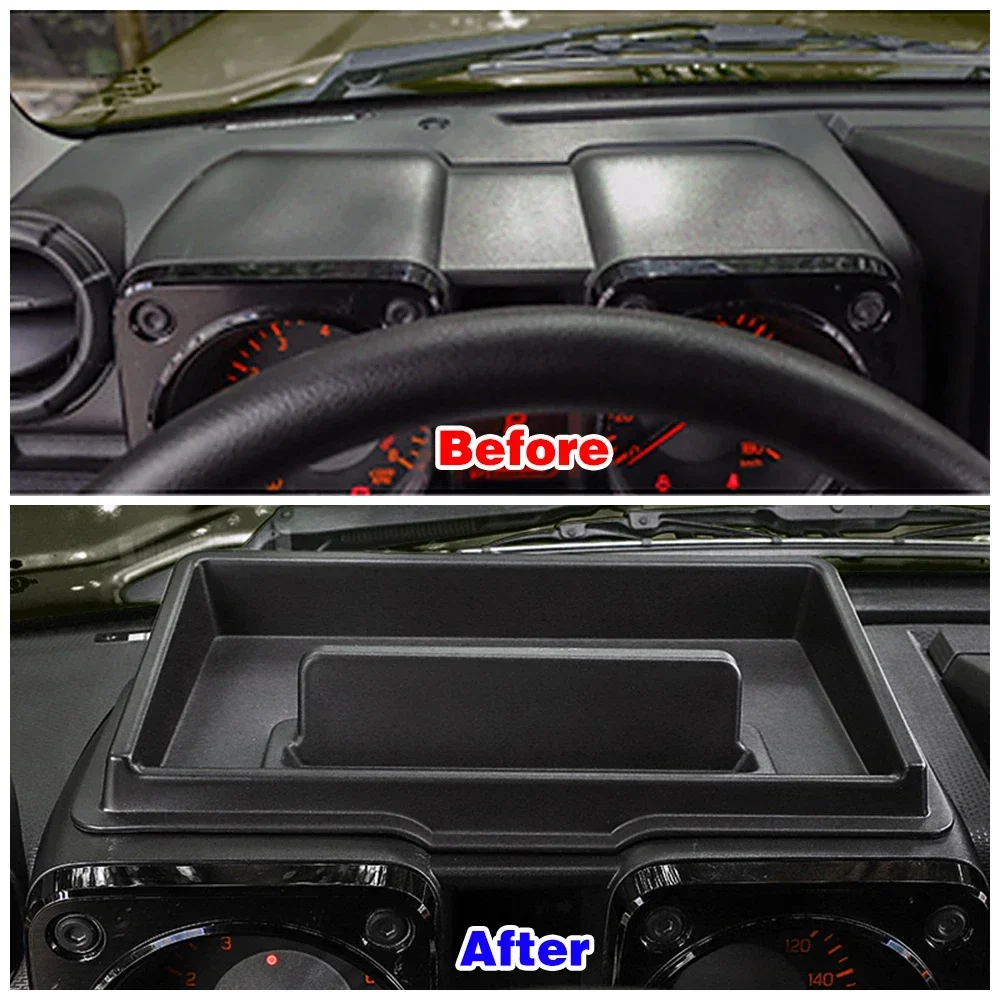 Stowing Tidying For Suzuki Jimny 2019 2022 Car Center Console Dashboard Storage Box Dash Board Organizer Tray Card Phone Holder