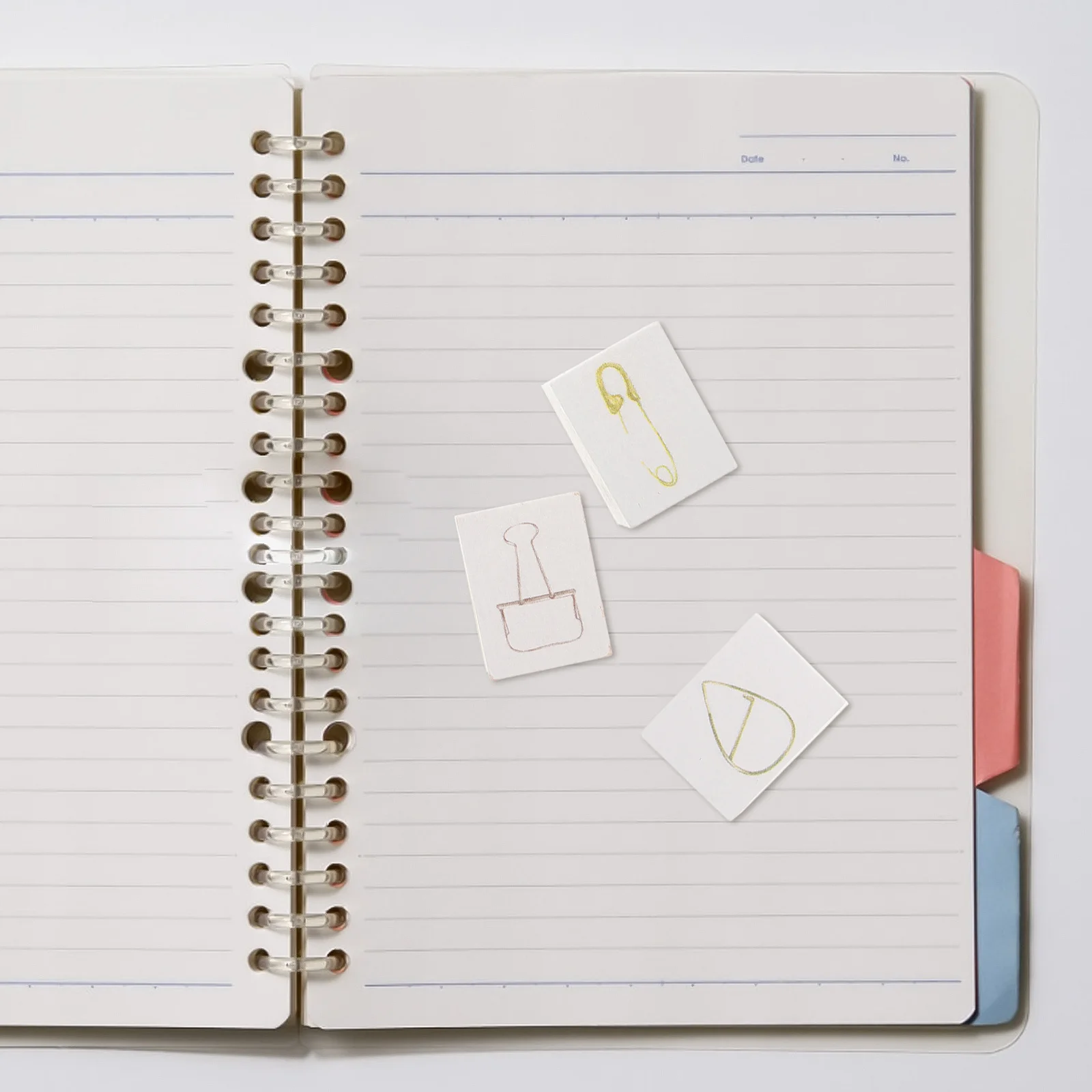 3 قطعة اليد للمجلات المواد الخشبية مجموعة صغيرة الحرفية ختم أطقم سكرابوكينغ طقم خشبي الجمالية #5