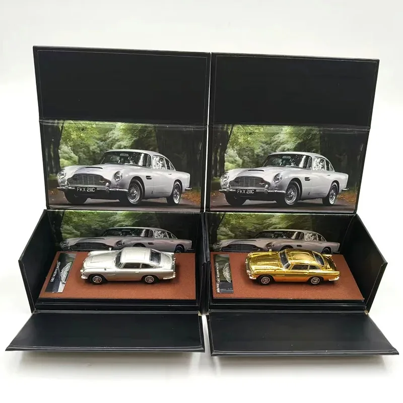 

Diecast 1:64 Scale DB5 Alloy Simulation Metal Car Model Static Collection Decorated Holiday Gifts Toys Souvenir Gift