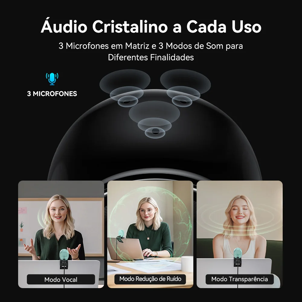 كاميرا ويب صغيرة EMEET Piko 4K UHD لبث كاميرا فيديو USB مع 3 ميكروفونات كاميرا ويب مزدوجة الكاميرا لأجهزة الكمبيوتر المحمول/الكمبيوتر