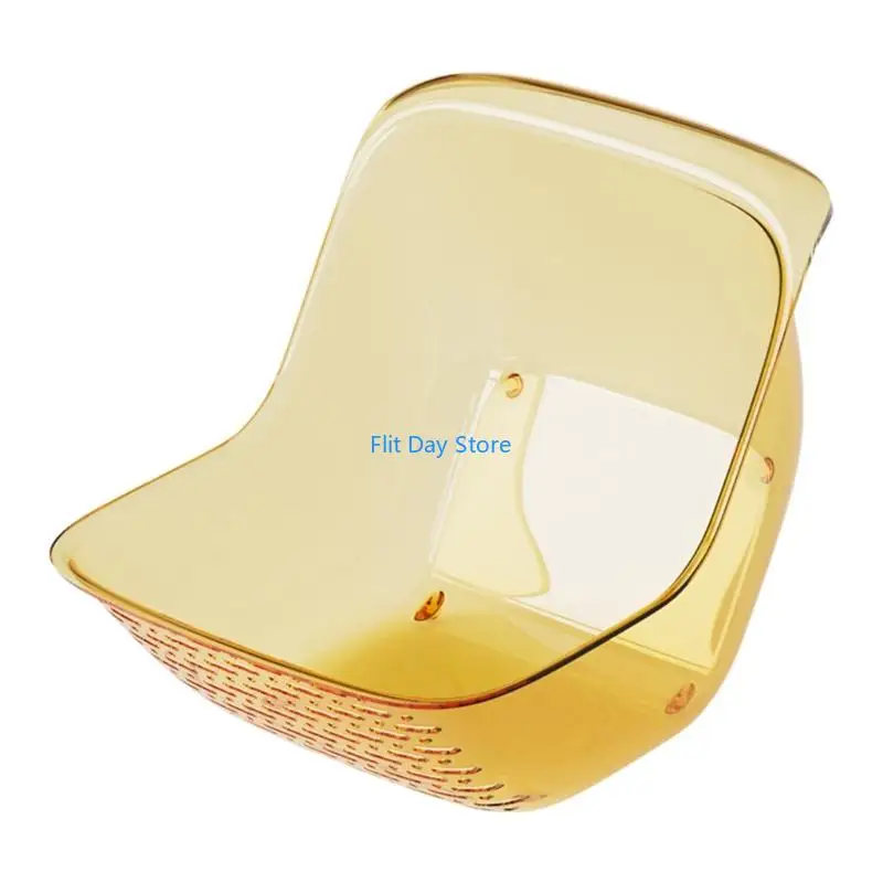 F92C Multifunctional Kitchen Strainer Shatterproof Plastic Space Saving Kitchen Accessories For Filtering Draining Freshness