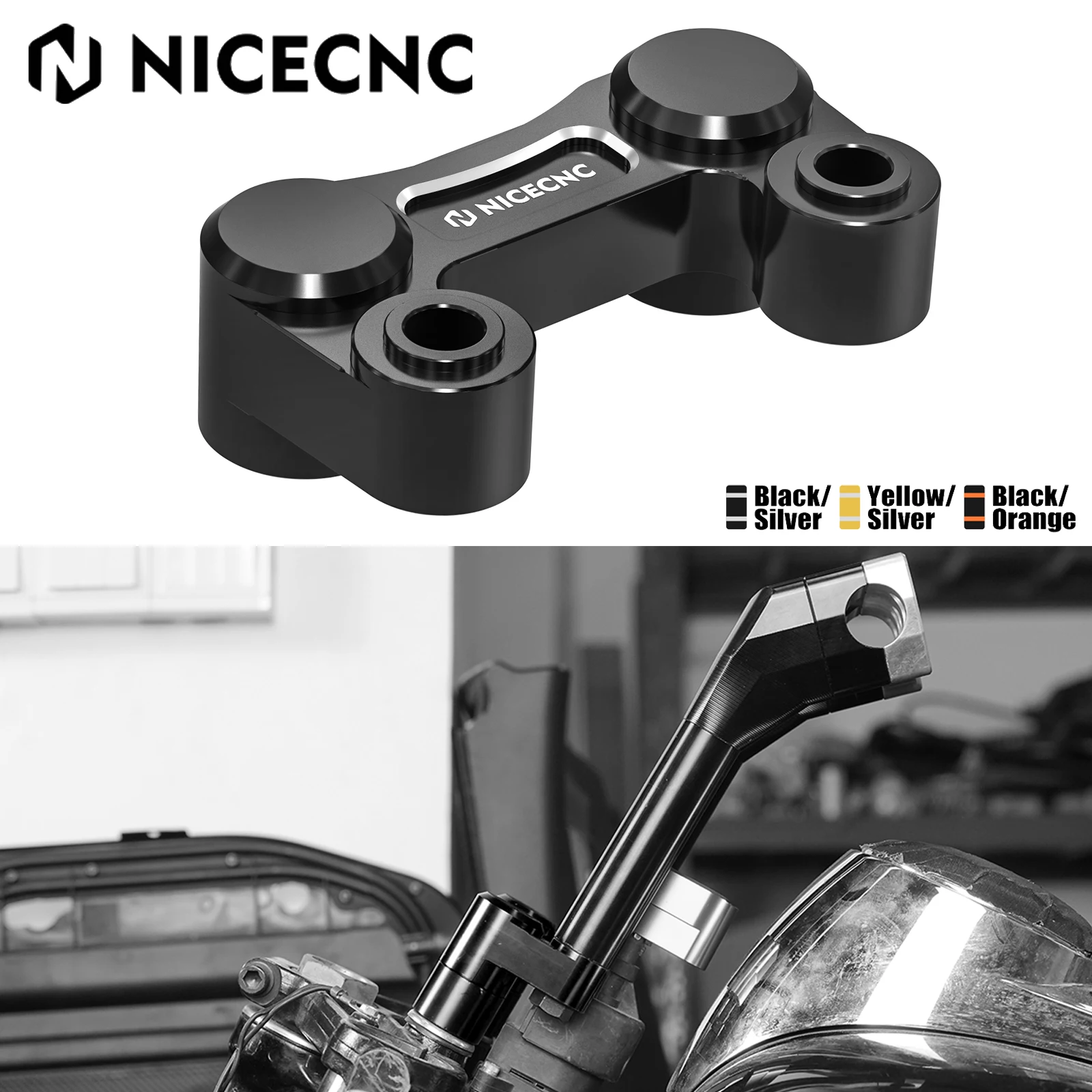 

For 2000-2022 Harley Road King FLHR Handlebar Riser Pull Back Plate Road Glide Custom FLTRX 2010-2013 Street Bob FXBBS 114 21-24