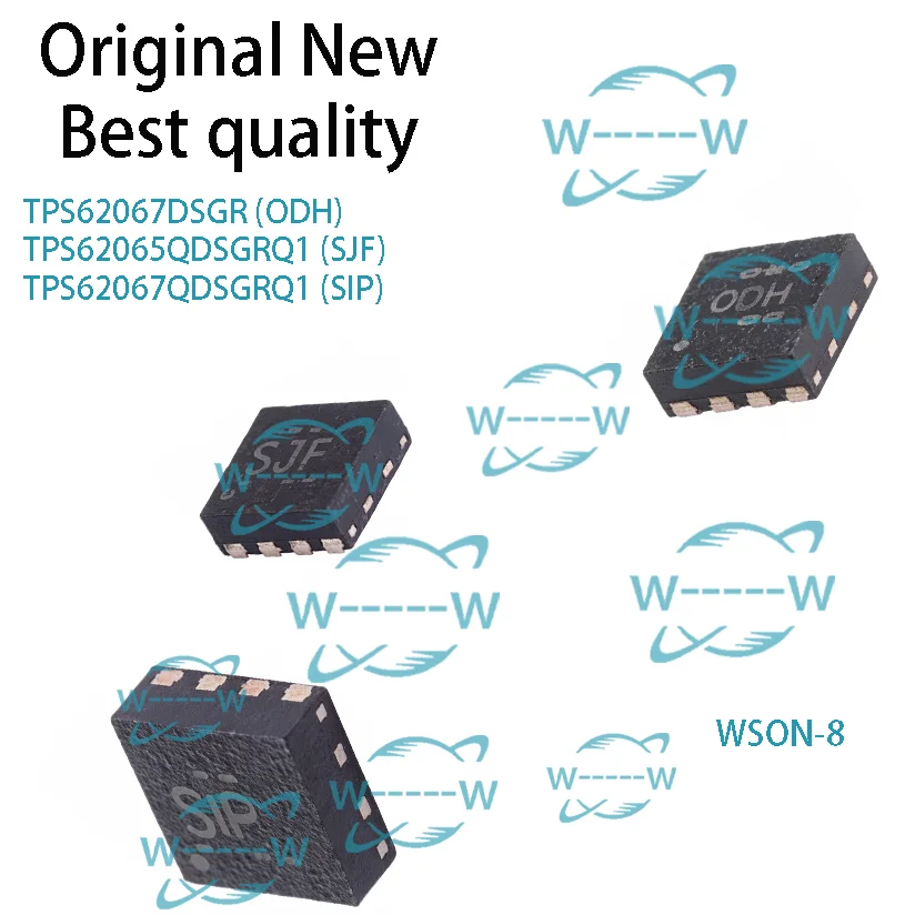 (5-50 PCS) TPS62067DSGR ODH TPS62065QDSGRQ1 SJF TPS62067QDSGRQ1 SIP TPS62067 TPS62065Q TPS62067Q WSON IC CHIP