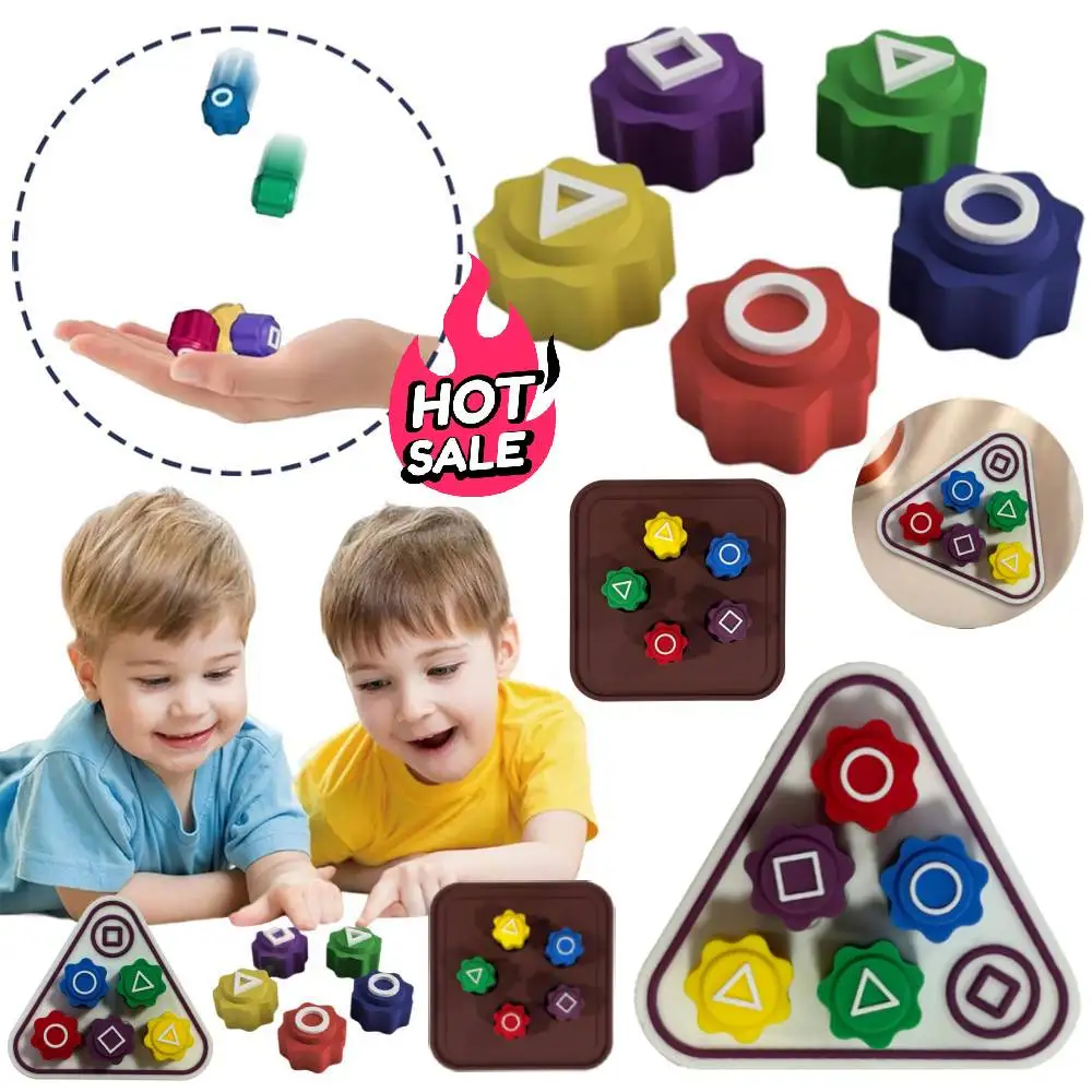 Hot Gonggi Korean Game Gonggi Jack Stone Pebbles Set Korean Traditional Table Games with 5/10 Plastic Stones Stress Relief Toys