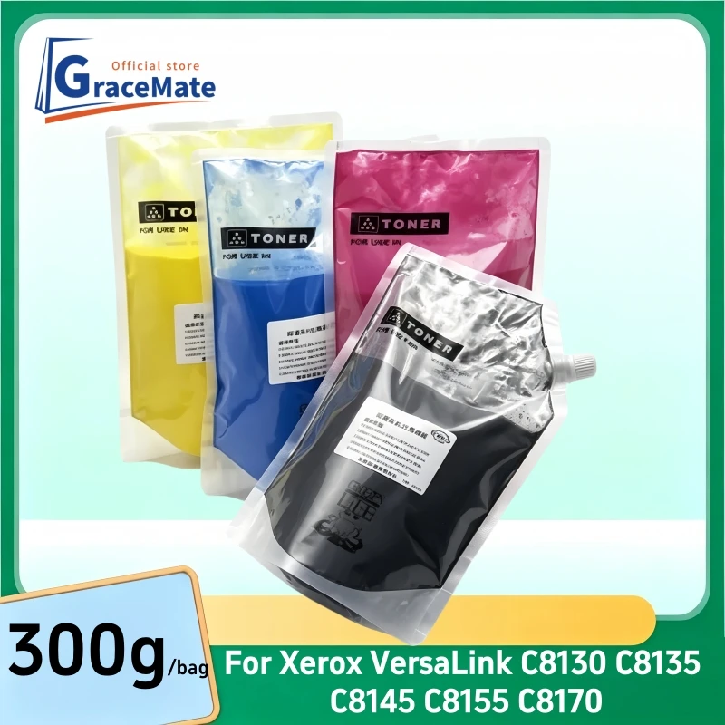 GraceMate C8130 Toner Powder Refill for Xerox VersaLink C8135 C8145 C8155 C8170 Cartridge Refill