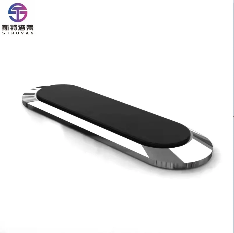 

Deren High Quality Car Accessories Mini Strip Car Magnet PhoneHolder Magnetic Mobile Holders Dashboard Cell Mount Rotation Stand