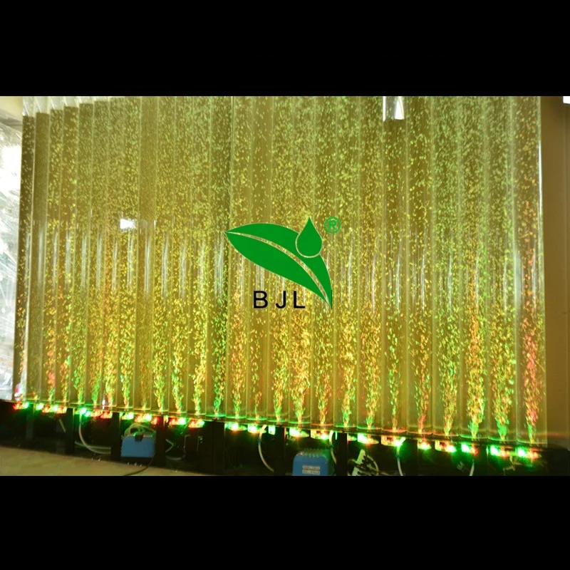 

Customization.Wedding Stage Decorative Fountains Led Colourful Floor Lamps Water Bubble Lamp for Interiors
