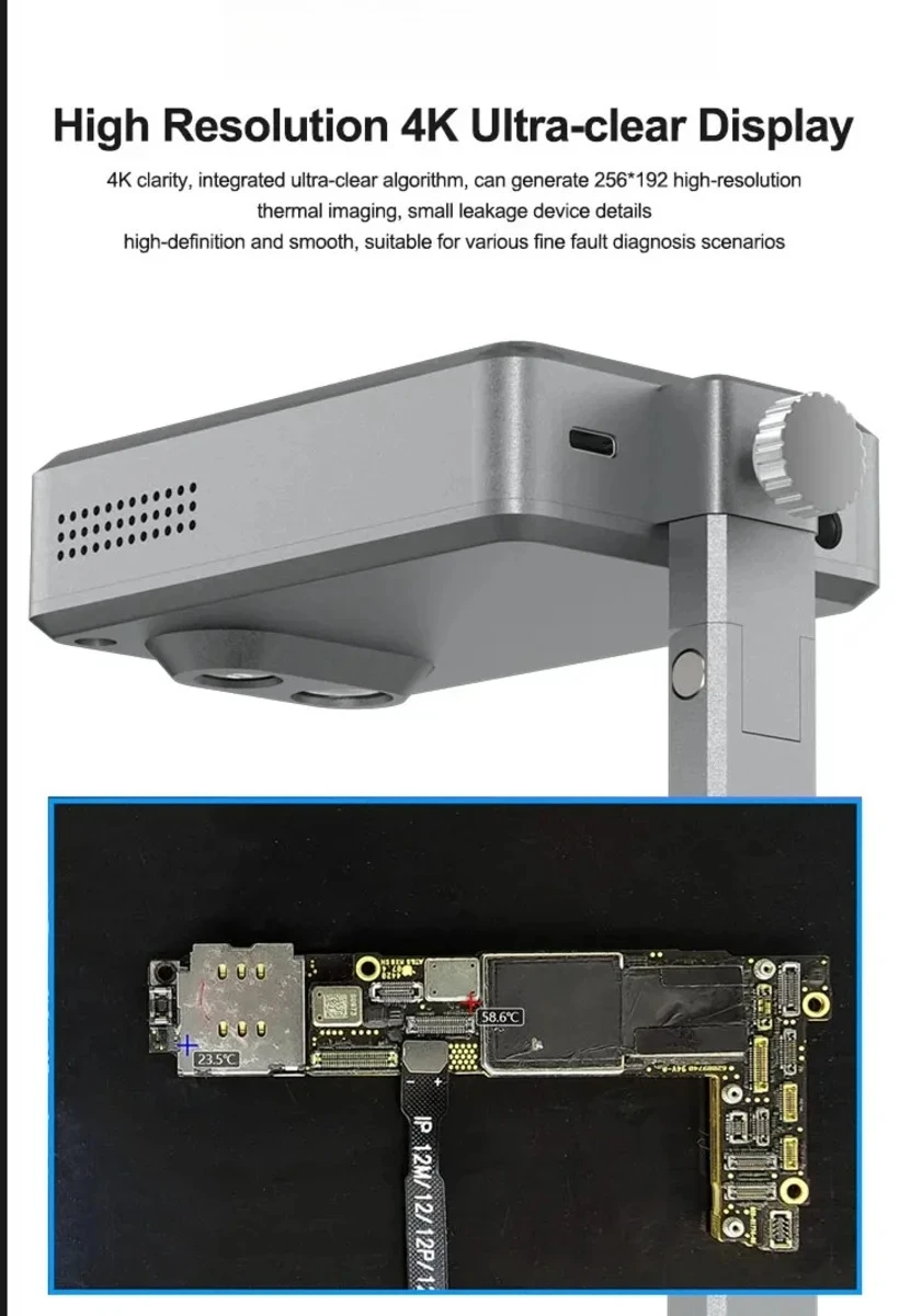 Multifunctional  test instrument, board leakage short circuit inspection, PCB diagnostic instrument, thermal imager