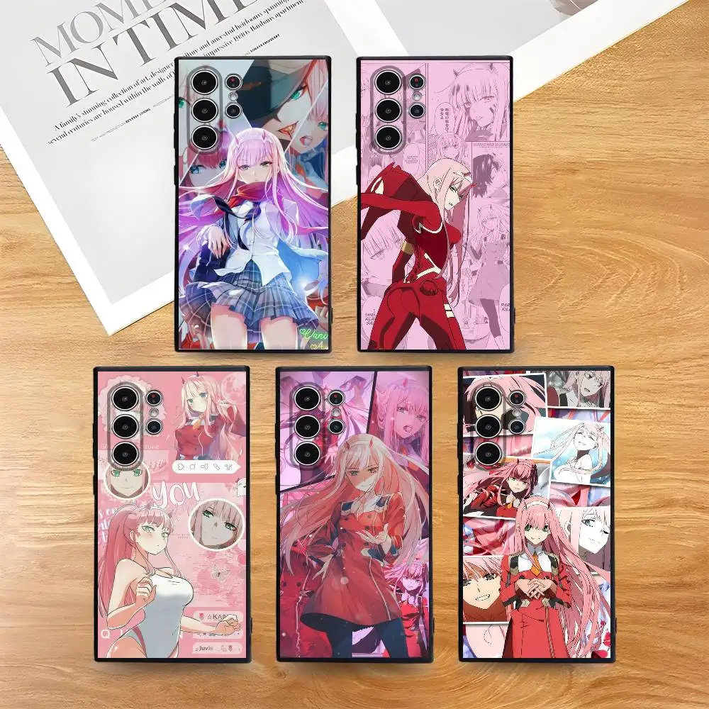 

Z-Zero Two Anime Phone Case for Samsung S series s21 s22 s23 s24 s25 FE Plus Ultra TPU Soft to Skin-friendly case