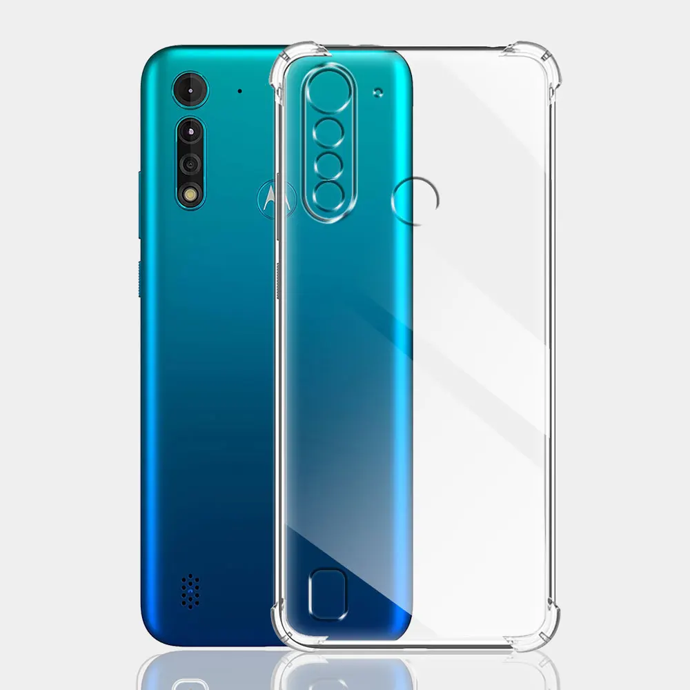 For Motorola Moto G8 Power Lite Case Soft Silicone Cover For Moto G8 Power Lite Case G8 Power Lite Clear Shockproof Bumper Coque