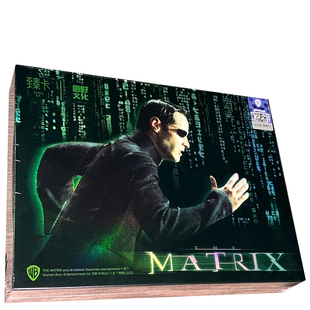 

New Matrix The First Peripheral Collection Cards Pack Movie Character Rare SSP TCG Game Playing Card Children Birthday Gift