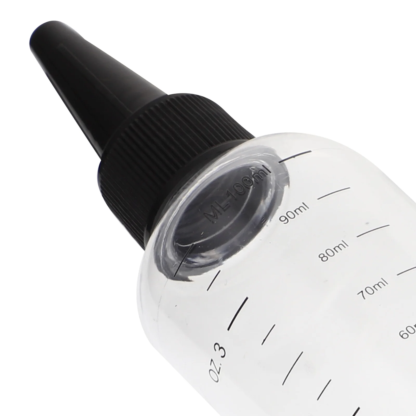 10 шт. градуированные бутылки 100 мл прозрачные пластиковые многоразовые контейнеры для жидкости крышки-капельницы эфирное масло для хранения косметики многоразового использования