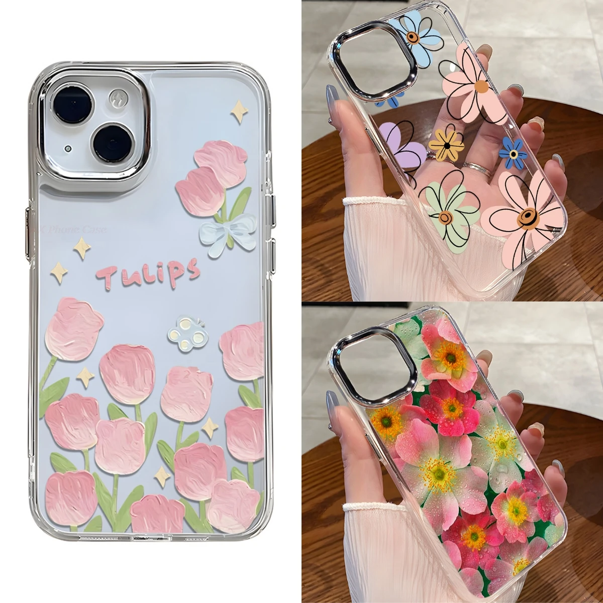 Many Styles Of floral Phone Case For Samsung S26 Ultra S25 Ultra S24 FE S23 S22 Ultra A56 A36 A57 A15 Camera Protection Cover