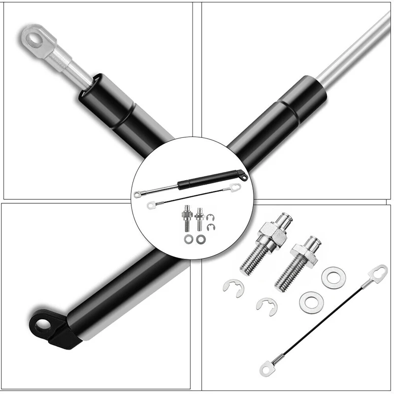 Car Rear Bucket Tailgate Damping Rod Spring Support Rod for Toyota Hilux M70 M80 2015-2020