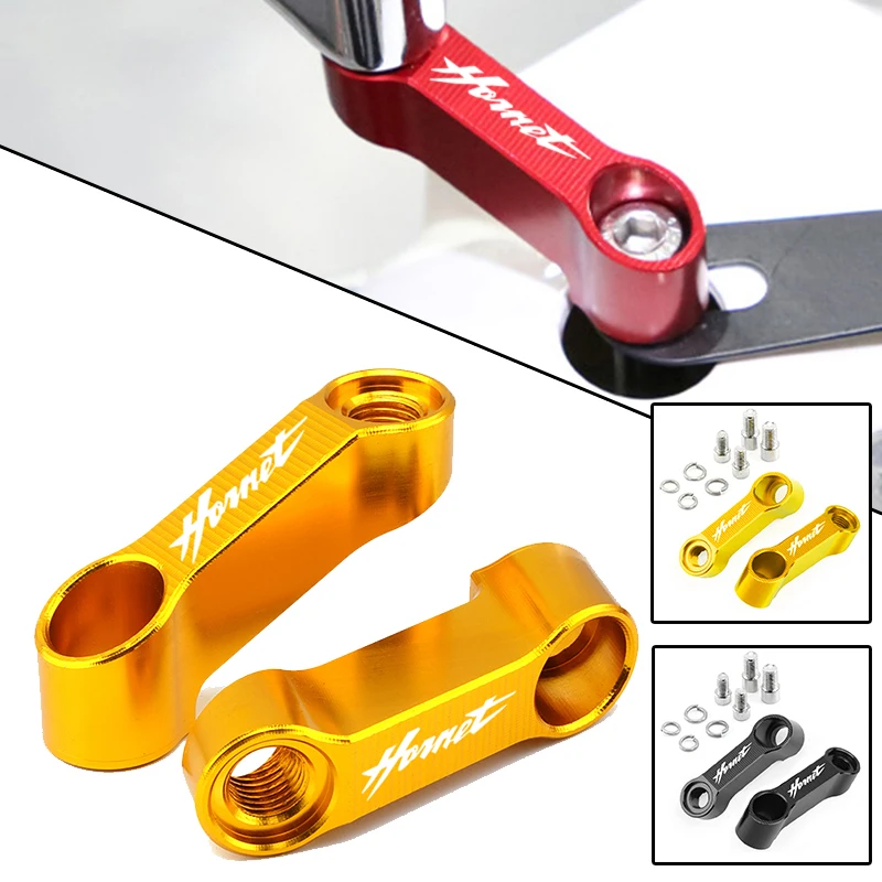 For Honda HORNET cb600 cb750 cb 600 750 Motorcycle accessories CNC Aluminum Rearview Mirrors Extension Riser Extend Adapter