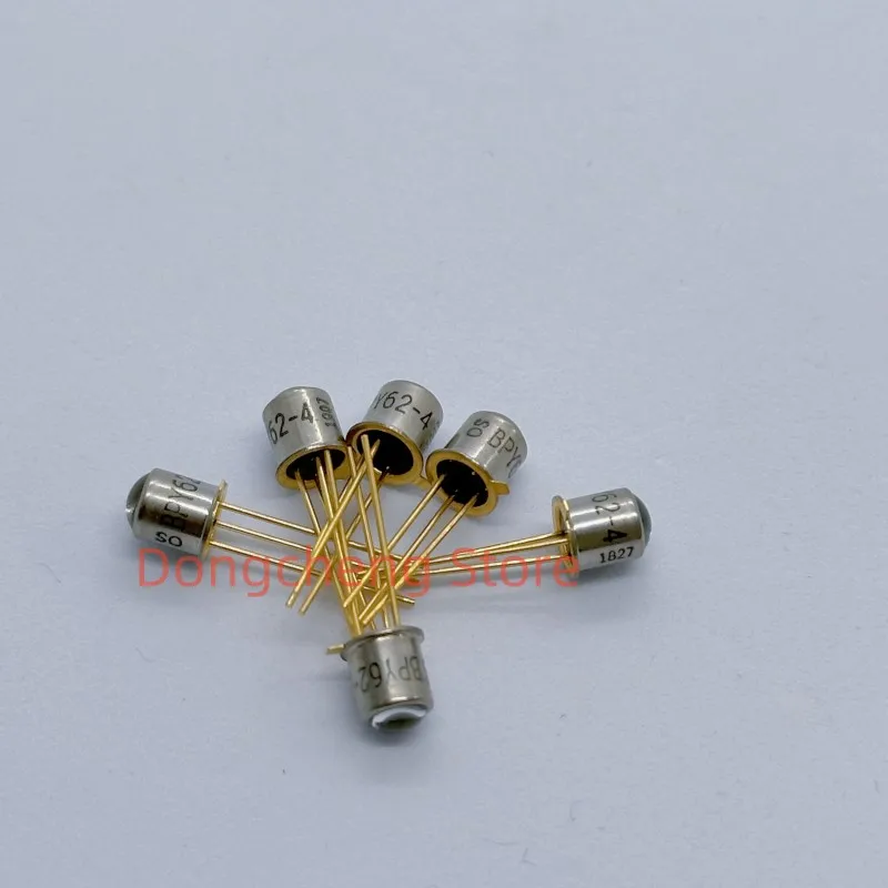 1pcs/lot BPY62-4 Gold Sealed NPN Phototransistor Infrared Photosensitive Receiver Tube Wavelength 830nm Angle ±8° Fast shipping