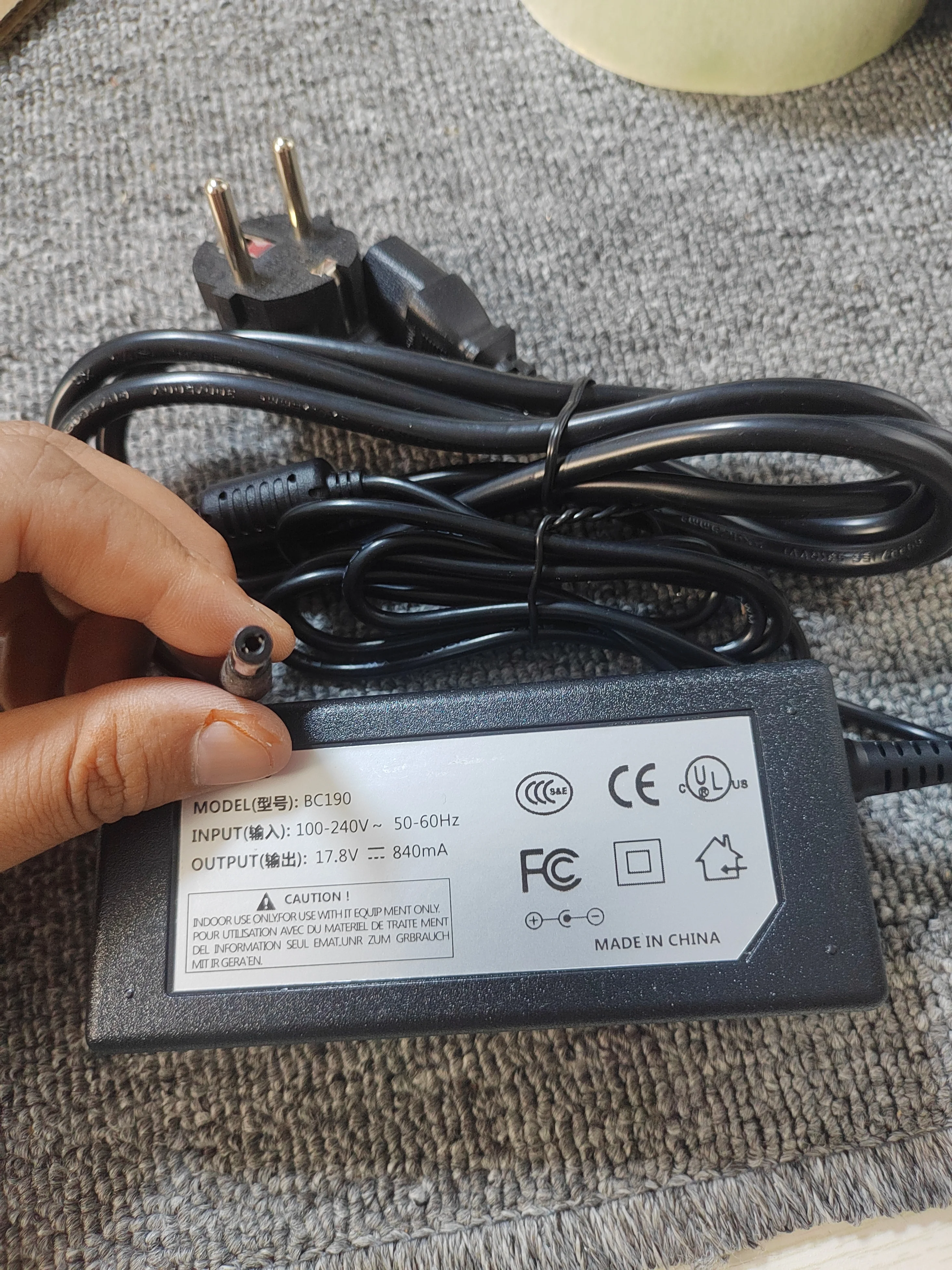 For Fluke BC190/806, BC190/808, BC190/813 Universal Power Adapter