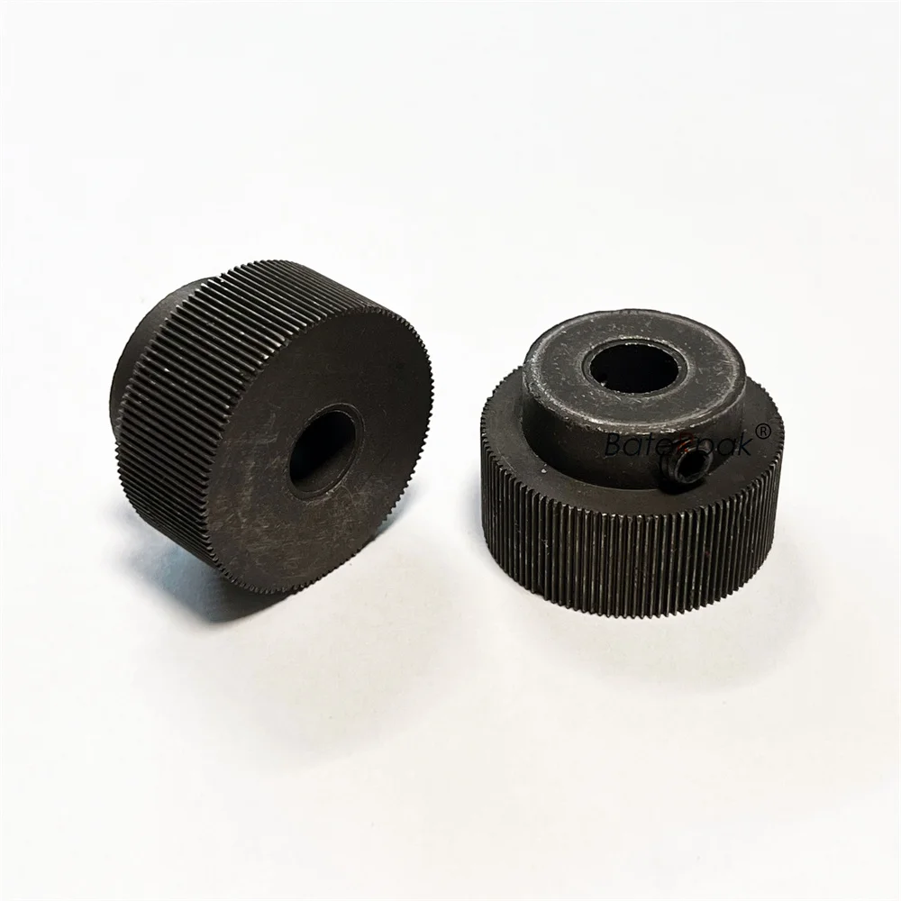 Macchina per sigillare bustine di tè BateRpak, macchina per l'imballaggio verticale Ruota per pressa per film Anilox dritto, 1 paio